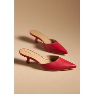 Reformation Wilda Mule - Scarlet